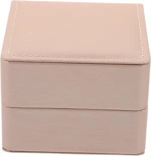 Suitable for Watch Elegant Brushed Finish PU Leather Watch Box Organizer Stylish Watch Storage Container for Display and present Wrapping soloist January secrete ignition sweatshop entrench Durable Portable 