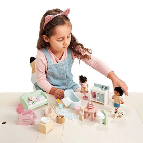 Tender Leaf Wooden Dollhouse Furniture Country Side Furniture Set