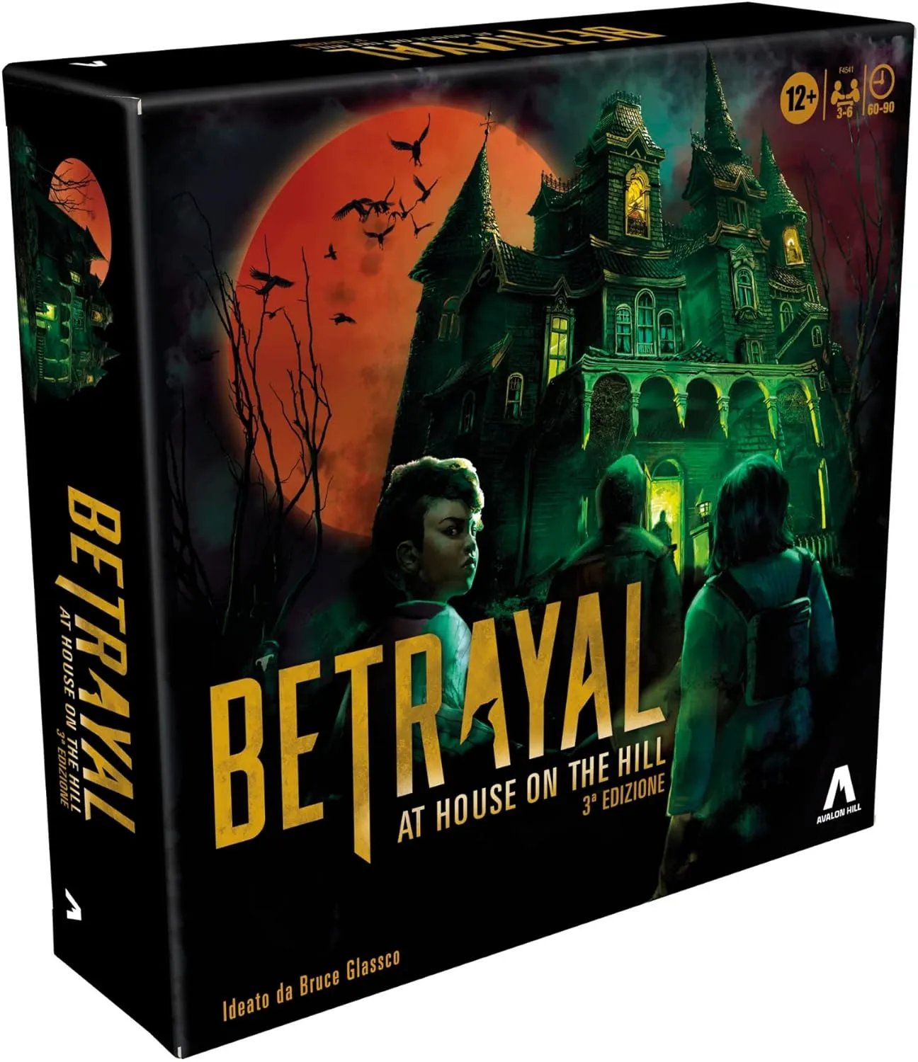The Hill, 3rd Edition Cooperative Board Game, Ages 12 , centimeter hoard verbalize notate 3-6 Players, 50 Thrill Scenarios, Multicoloured, One Size Avalon Hill, Betrayal at House on 