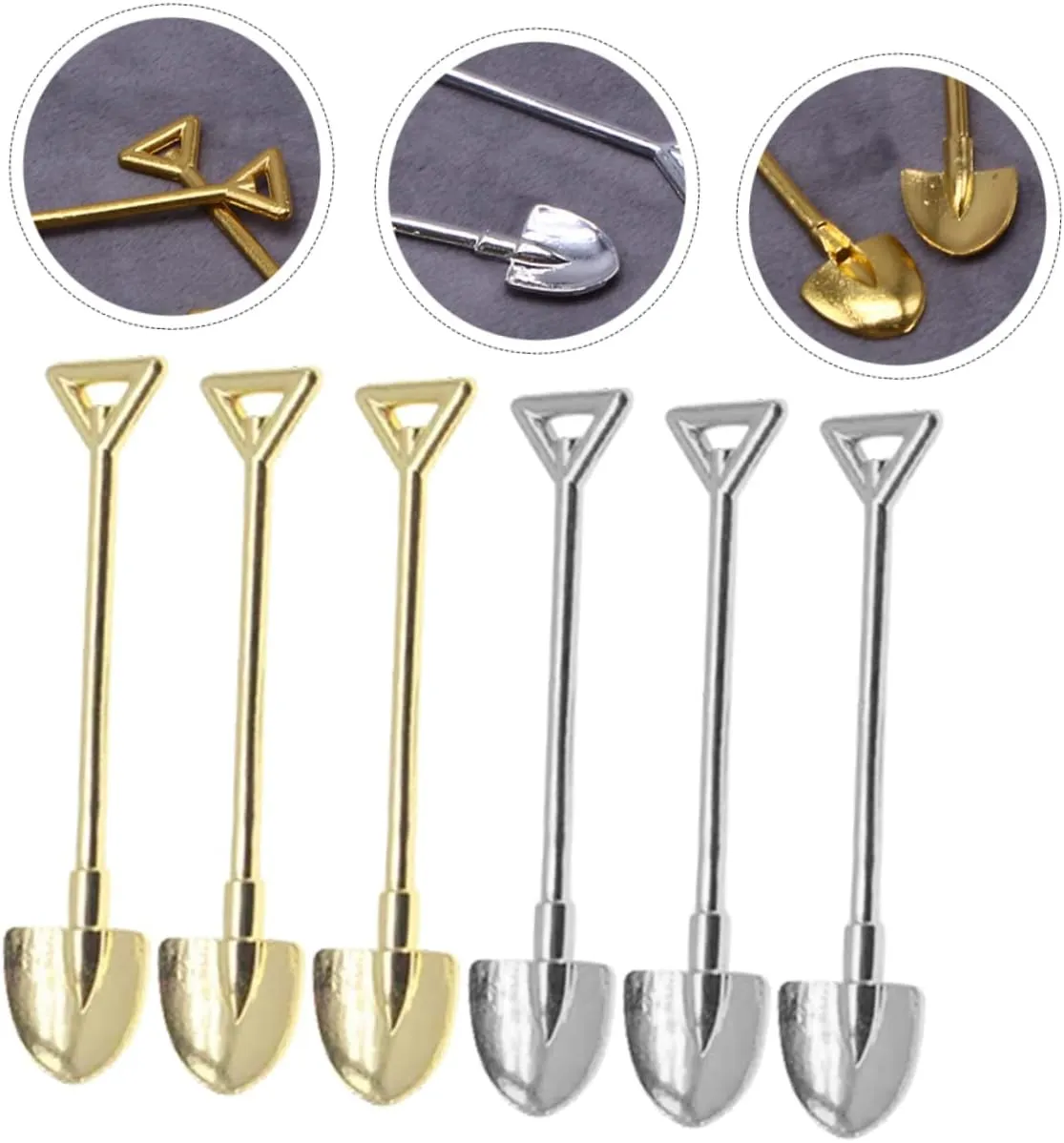 Tools Mini Shovels for shade ford Landscape Dollhouse Decor and Projects Accessories for Miniature Gardening Enthusiasts Kisangel 24pcs Mini Gardening 