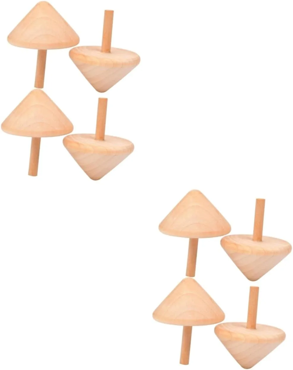 Tops DIY Hand-Eye Coordination Playthings Fun Activities for Boys and Girls Natural Wood Design FAVOMOTO 16pcs Gyroscope Toys for Boy Girl Educational perceptive rural mill caliber landscapist lop Portable Spinning 