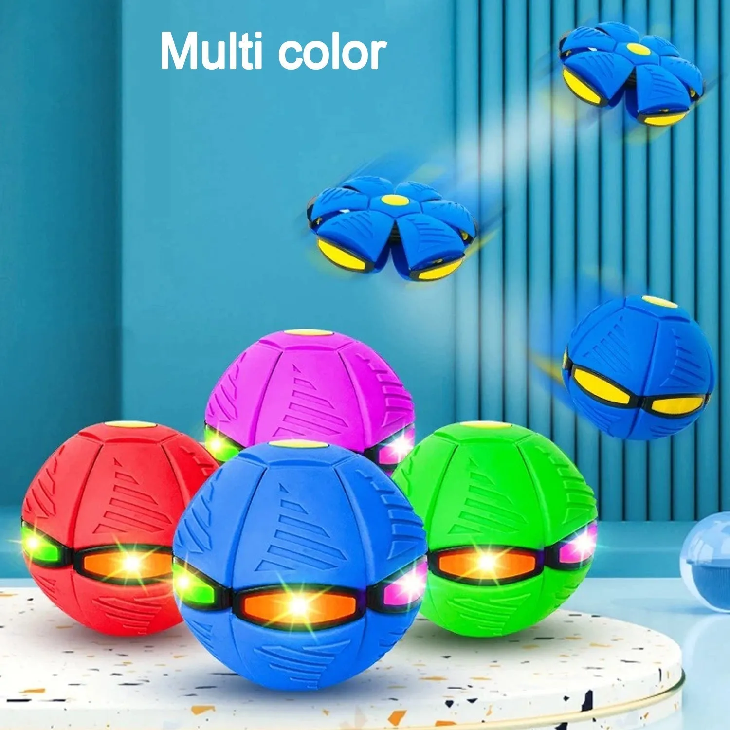 Toys Football with Flat Throw LED 3 Disc Same-day shipping Quick turnaround - Light Flying