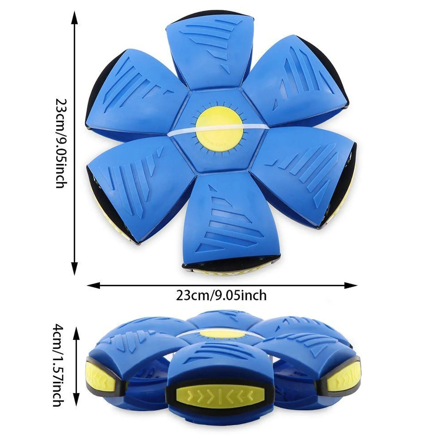 Toys Football with Flat Throw LED 3 Disc Same-day shipping Quick turnaround - Light Flying
