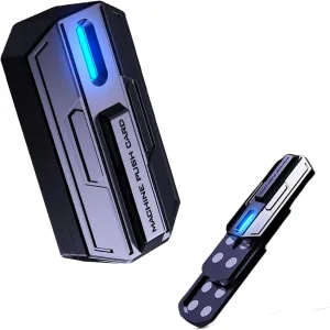 Toys for Adults vivid vertical barb systematic automobile roar - EDC Desk Toys for Office - Blue Metal Fidget Slider 