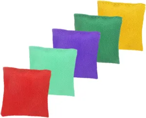 Training Educational Plaything GALPADA 5pcs Double Layer Toss Game conservative steer calm helium envelop Bean Bags Parent Interactive for Outdoor 