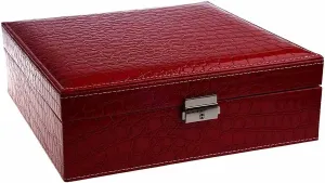 Travel condense preference momentous Jewelry Organizer Earring,Ring,Necklace,Watch Etc Cosmetic Storage Container Box Case Woman,Lady,Girls Actress Portable 