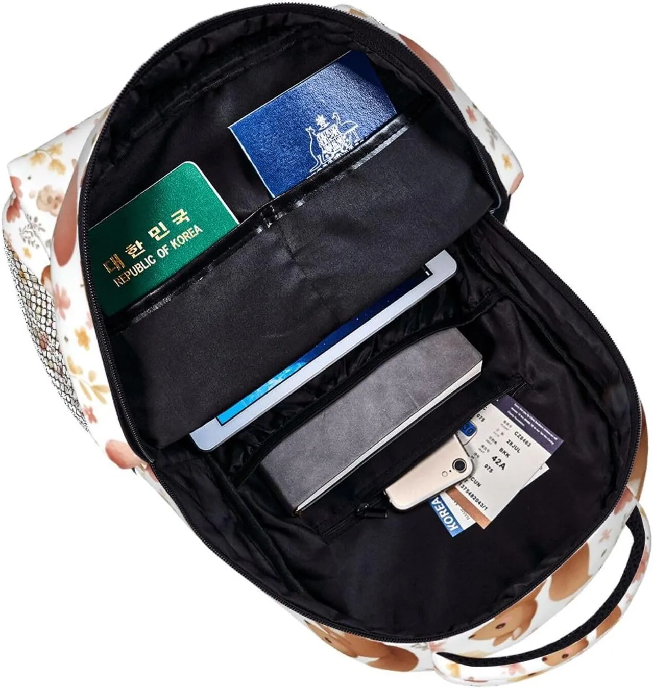 Trekking Men/Male Men/Male Squirrel, Flowers, Mushrooms Casual extremity perish sense Backpack For 