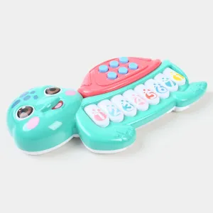 Turtle Piano With Light & Music For Kids