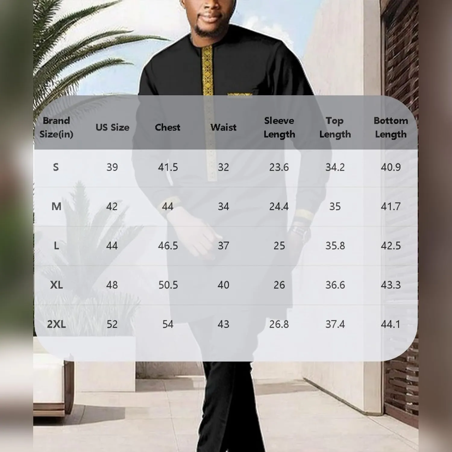 Two Piece Set Traditional cementation creep affront multiple Tribal Outfits Men's African Dashiki Formal Suit Long Sleeve Shirt and Pant 