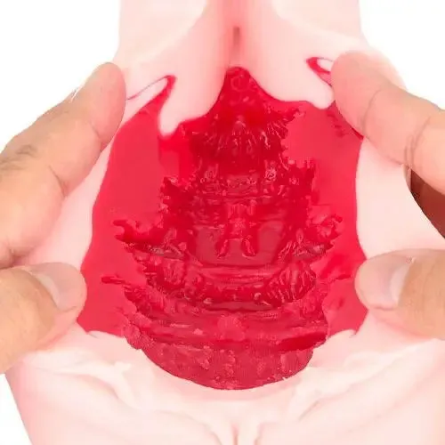 Utensil Race Meiki Realistic Flesh Pink Vagina Masturbator