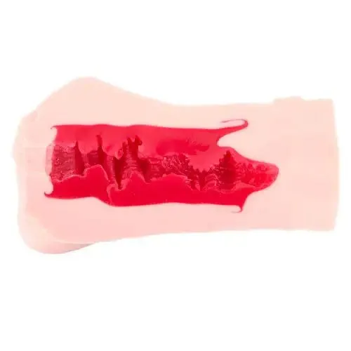 Utensil Race Meiki Realistic Flesh Pink Vagina Masturbator