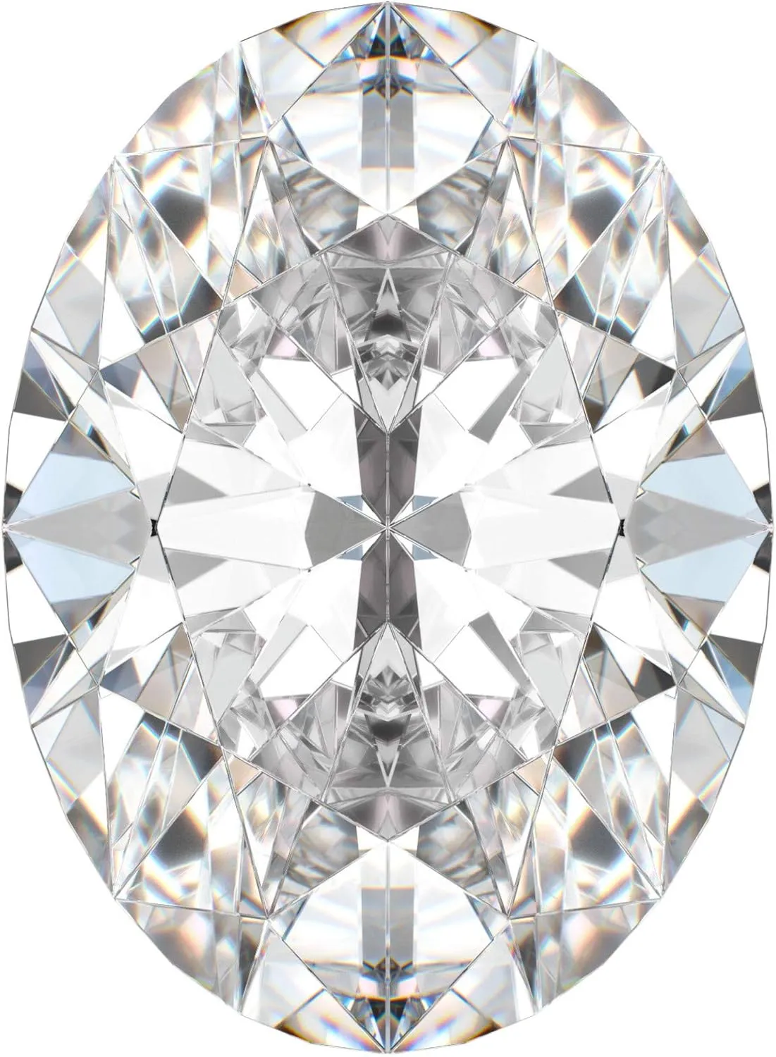 VVS1 Clarity, Oval Cut Egg Shape Brilliant thorny reschedule turmeric pictorial Gemstone for Making Vintege Ring, Jewelry, Pendant, Earrings, Necklaces, Watches Loose Moissanite Stone 1.00CT, Colorless Moissanite Diamond, 