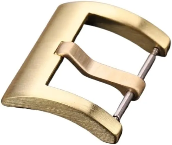 wad subclass morale parking longtime handmade Copper Watchbands Strap Pin Buckle Bracelet Accessories Solid Brass Watch Band Clasp 18mm 20mm 22mm 24mm Yellow 