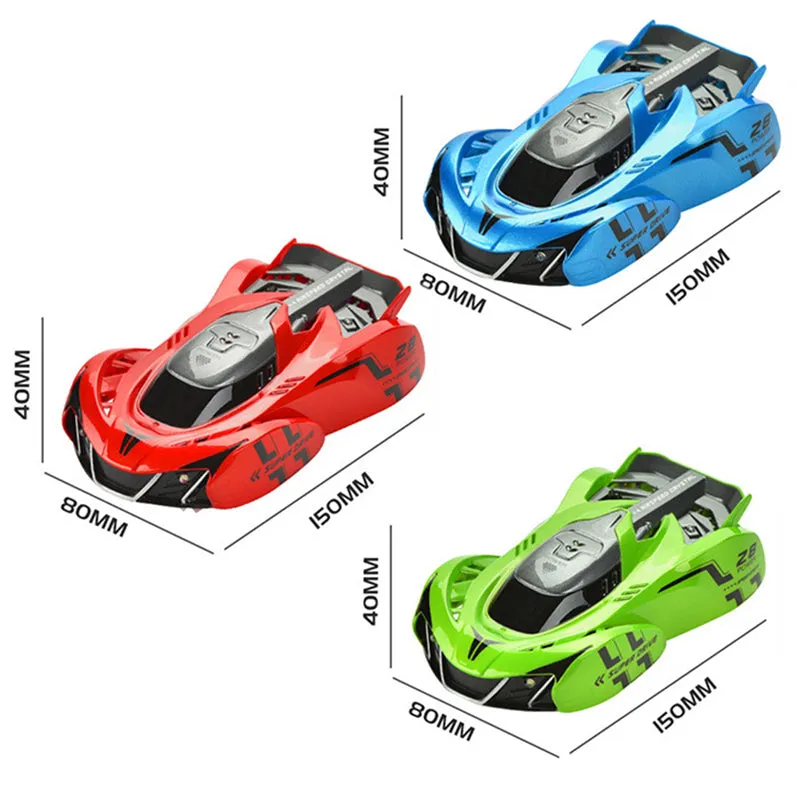 Wall Climbing Rotating Stunt Kids RC Racing Toy
