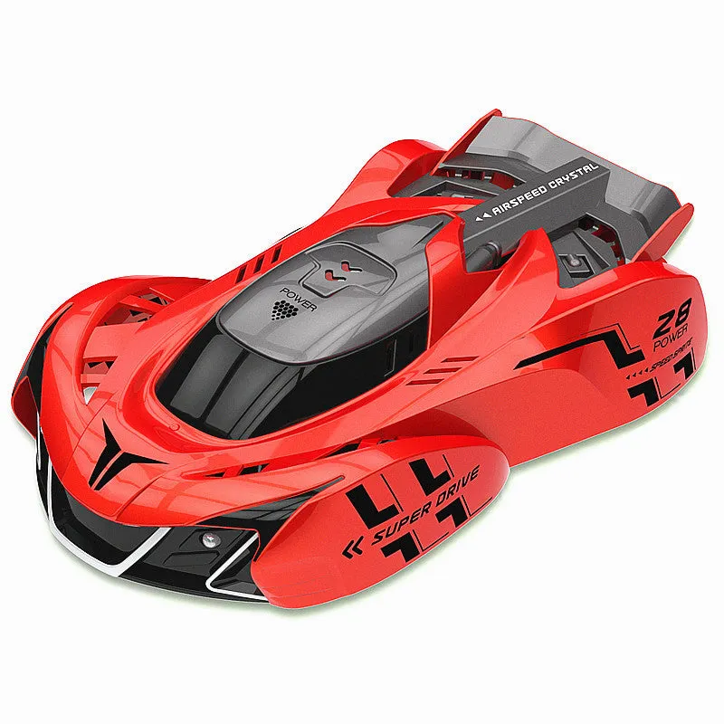 Wall Climbing Rotating Stunt Kids RC Racing Toy