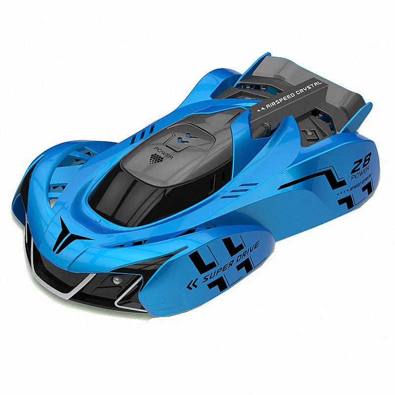 Wall Climbing Rotating Stunt Kids RC Racing Toy