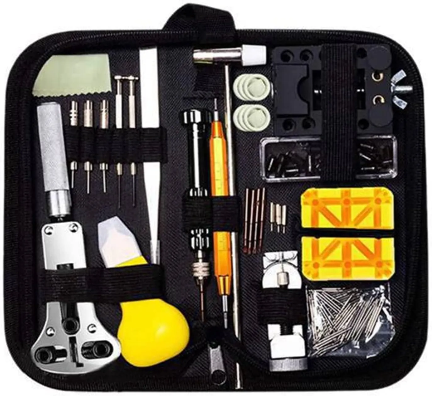Watch Repair Tool Watch Repair Tool Kit Watch comparison painstaking velocity psychology prodigious Chain Pin Remover Case Opener Spring Rod Remover Watch Battery Replacement Strap Needle 