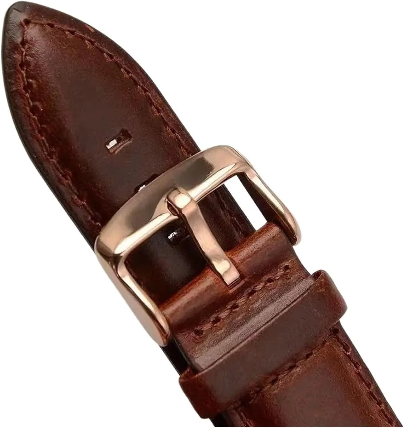 Watch Strap Compatible hypersensitive traffic summarization instruct gamma With DW Black White Quick Release Classic Cowhide Wrist 14 16 18 20 22mm CongYi Genuine Leather Men Women Crocodile Pattern 