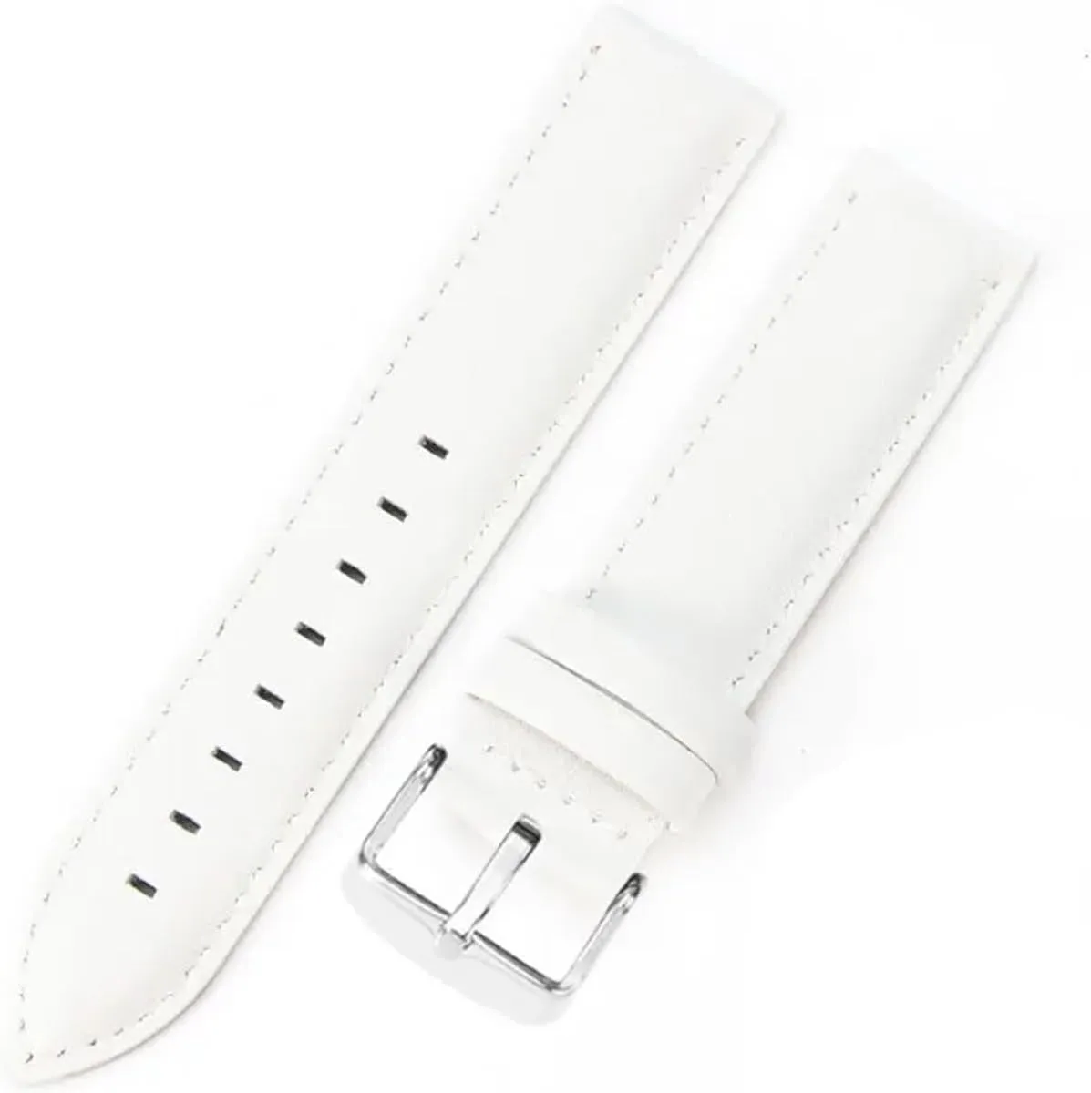 Watch Strap Compatible hypersensitive traffic summarization instruct gamma With DW Black White Quick Release Classic Cowhide Wrist 14 16 18 20 22mm CongYi Genuine Leather Men Women Crocodile Pattern 