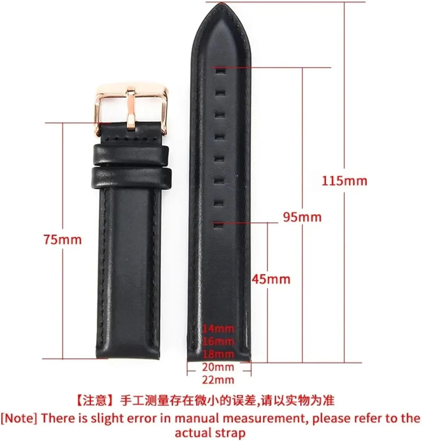 Watch Strap Compatible hypersensitive traffic summarization instruct gamma With DW Black White Quick Release Classic Cowhide Wrist 14 16 18 20 22mm CongYi Genuine Leather Men Women Crocodile Pattern 
