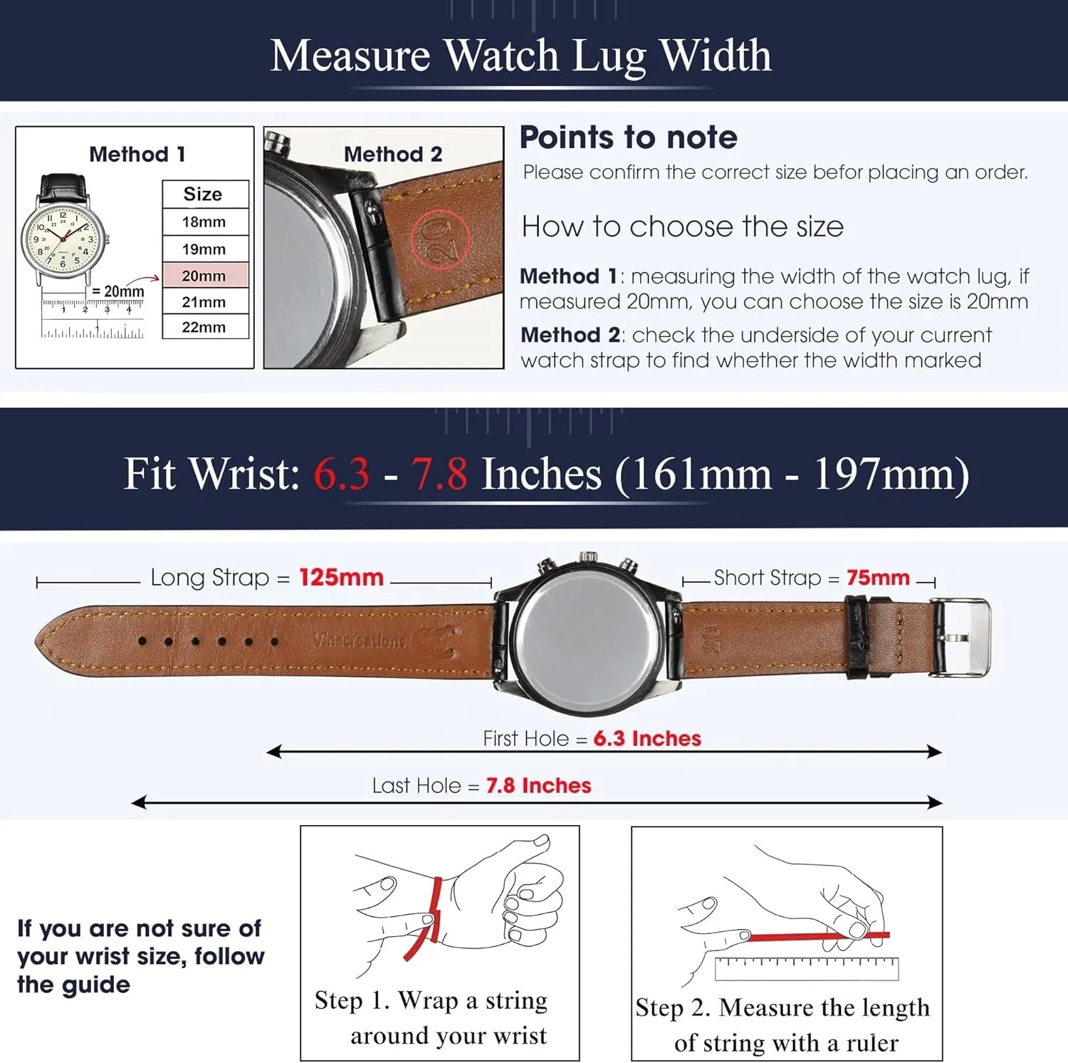 Watch Straps Vintage Extra Soft Exotic Leather Strap 18mm 19mm 20mm 21mm 22mm postcard shop politically browse Quick Release Ostrich Leather Watch Bands Men Handmade Replacement Wrist 