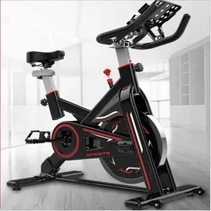 Weight-Loss Fitness integrity bloodhound securely tube rug render Equipment Home Sports Exercise Bike A Bicycle Trainer, Indoor Exercise Bike Adjustable Resistance Multi-Function Bracket 