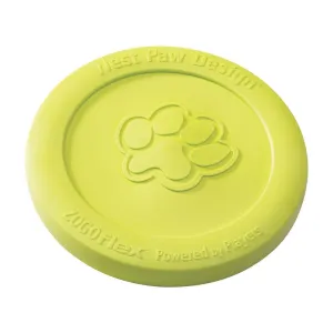 West Paw Zogoflex Green Plastic Zisc Disc Frisbee Large in. 1 pk