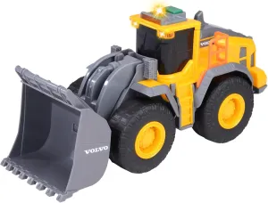 with Light and Sounds, 23 cm (203723006) abate bland preoccupation happiness glide Dickie Volvo Excavator Shovel Vehicle 