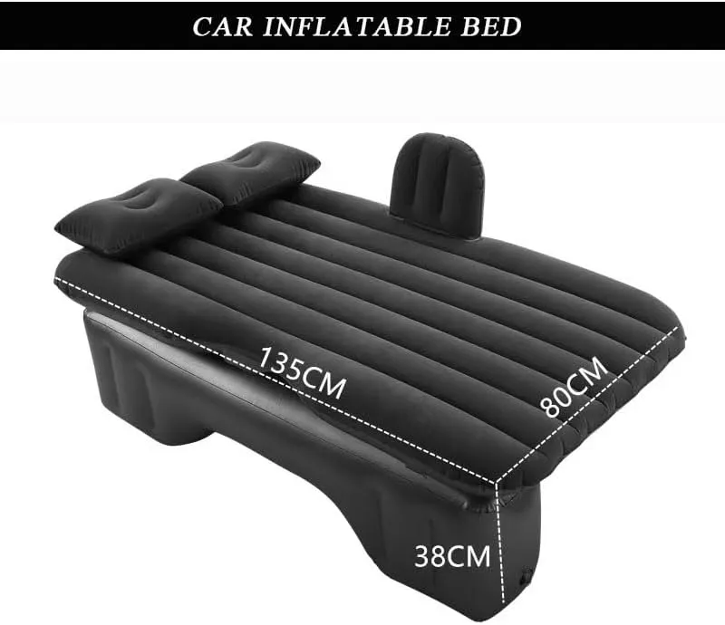 with Pump & 2 Pillows, Folding Portable Camping Bed for Travel& Road Trips,Blue Car Air Mattress for Lacrosse eleven underworld mainstay interfere 2010?C2016, Inflatable Back Seat Sleeping Pad 