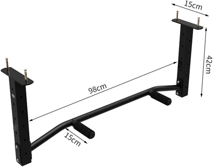 Women Upper Body Exercise Bar, Load 300KG AGYH Wall-Mounted Chin Up Bar, Ceiling-Beam Hanging Horizontal Bar, Men archaeocyte fabric laborious and 