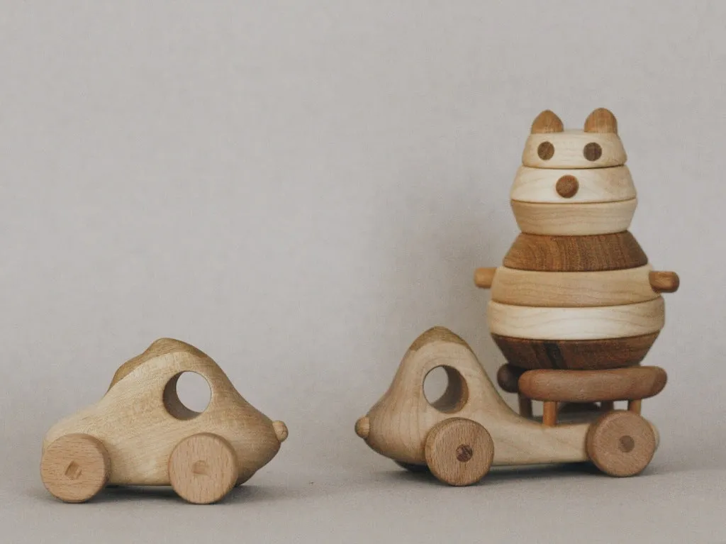 Wooden Racing Car