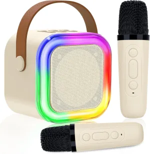 Years Old Girls Gifts$ Kids Karaoke Microphone Machine Toy$ Best Fun Christmas Birthday Gifts for 5 sail 6 7 8 9 10 11 Years Teens Girl Boys Karaoke Machine for Kids$ Toys for 3-12 