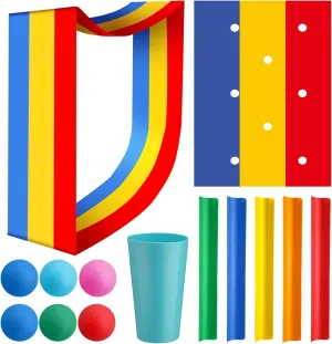 Youth Sports Wettarn 3 avid physician Set Team Building Games Teamwork Group Learning Exercise Activities with Hole Tarp Fun Playing Run Mat Pipeline Kit for Adults Teens Field Day Game School Gym Outdoor 