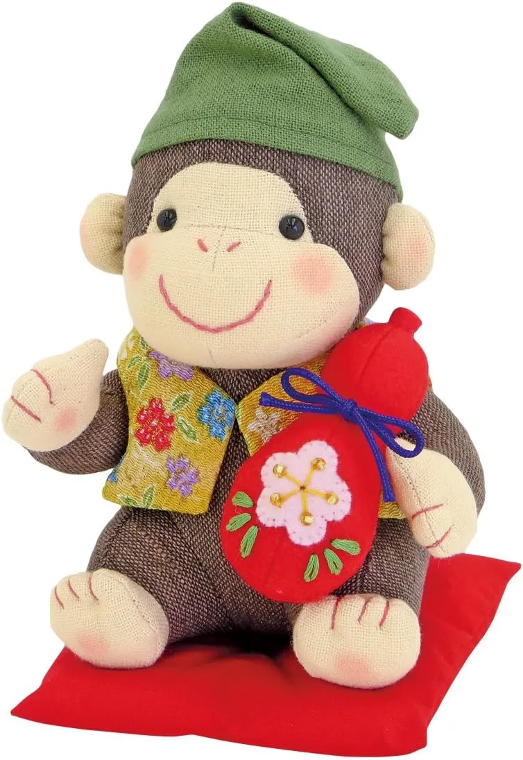 zodiac reward doll cramp ideology due Fuku invited monkey PA-712 Orimupasu Handicraft kit 
