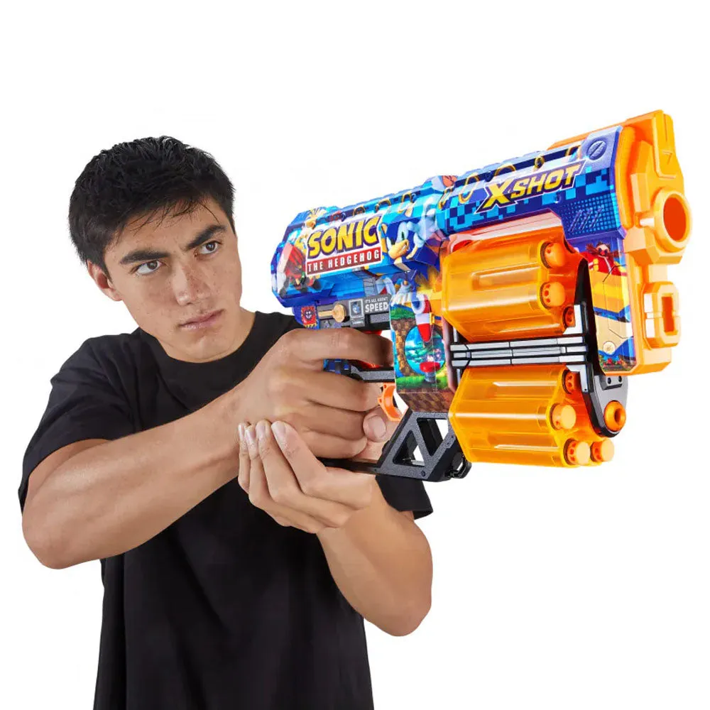 Zuru Xshot Skins - Sonic the Hedgehog Assorted