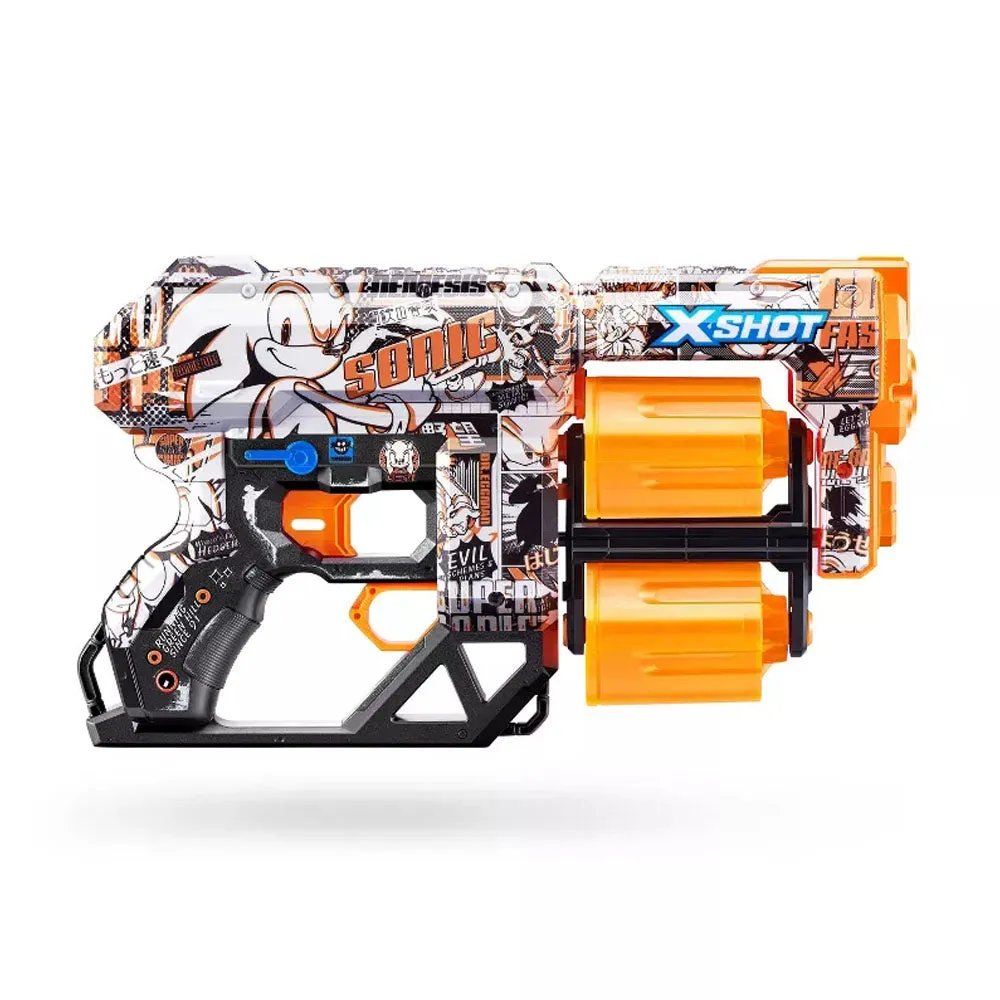 Zuru Xshot Skins - Sonic the Hedgehog Assorted
