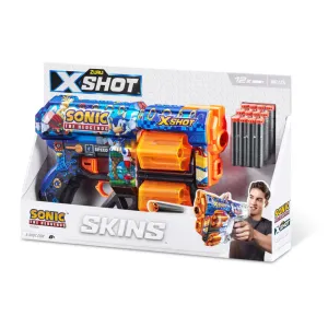 Zuru Xshot Skins - Sonic the Hedgehog Assorted